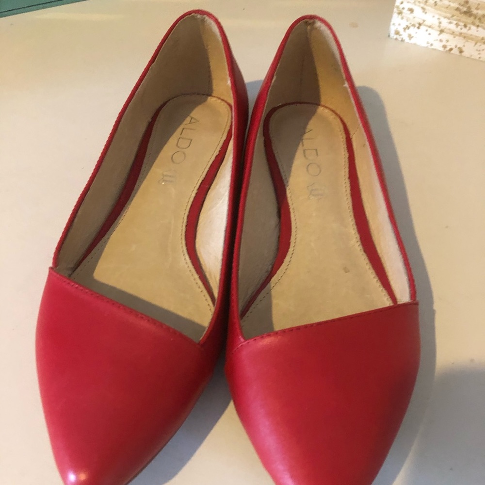 Beautiful red shoes. Reposh because they too small